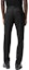 Purchase VERSACE Black Formal Satin-Band Slim Fit Straight-Leg Trousers. 1012582-1A08920-1B000