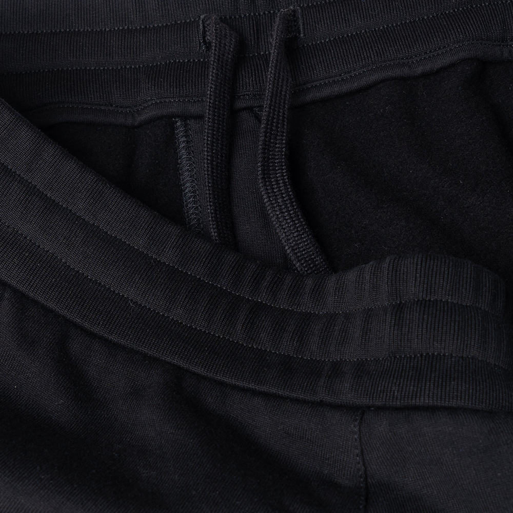 Sizing VERSACE  Black Knit Joggers with Solid Color and Letter Print Design. 1005204-1A03493-1B000