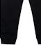 Cheap VERSACE Black Knit Joggers with Solid Color and Letter Print Design. 1005204-1A03493-1B000