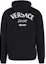 Lookbook VERSACE Hoodie Hitam Logo Huruf - Lengan Panjang, Slim Fit. 1013979-1A09923-1B000