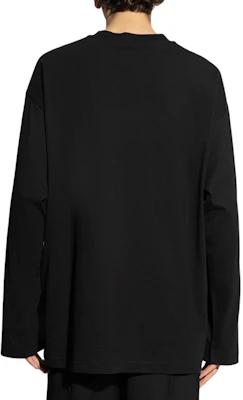 Sudadera Versace Negra Letras Estampadas Cuello Redondo Ajuste Holgado 77GAHE00-CJ00E-899 Shop Sudadera Versace Negra Letras Estampadas Cuello Redondo Ajuste Holgado 77GAHE00-CJ00E-899