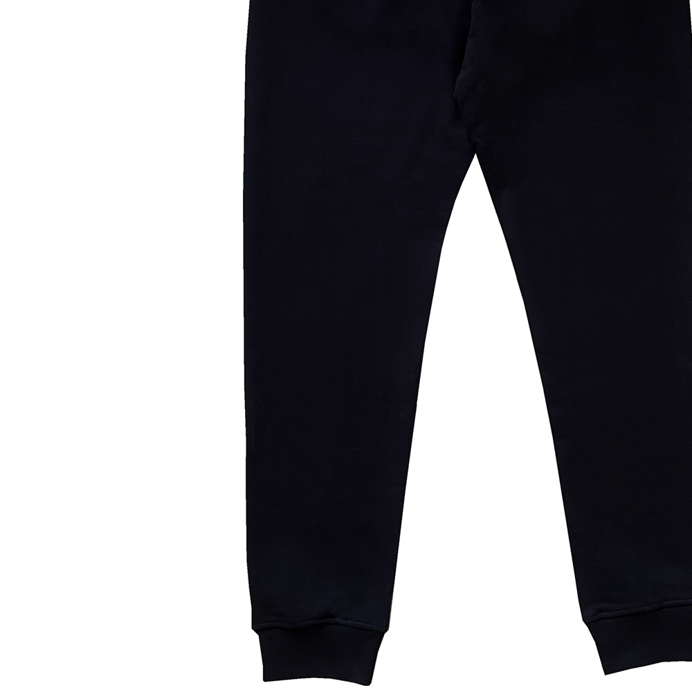 Cheap VERSACE 黑色徽标松紧腰徽章休闲裤 运动裤 A89515S-A234889-2B150