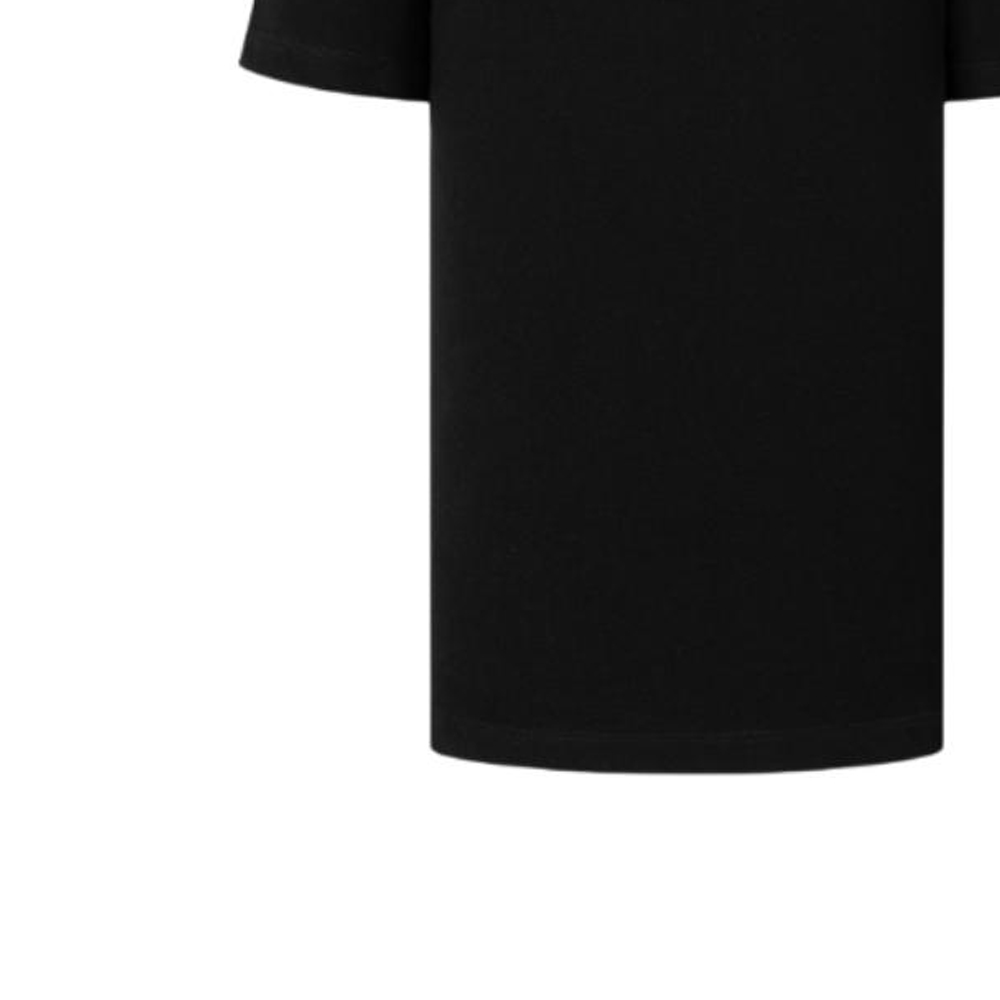 Details for VERSACE  Black Logo Embroidered Polo Shirt Short Sleeve 1012260-1A10242-2B130