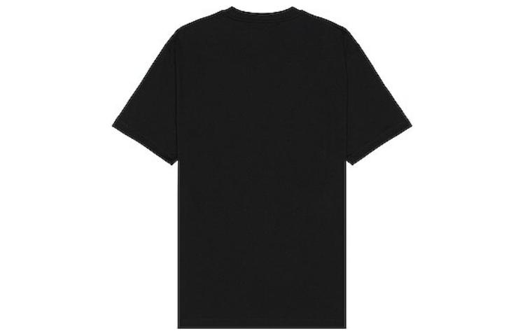 VERSACE  Black Logo Print Crew Neck Short Sleeve T-Shirt 1012545-1A09028-1B000 圖 3