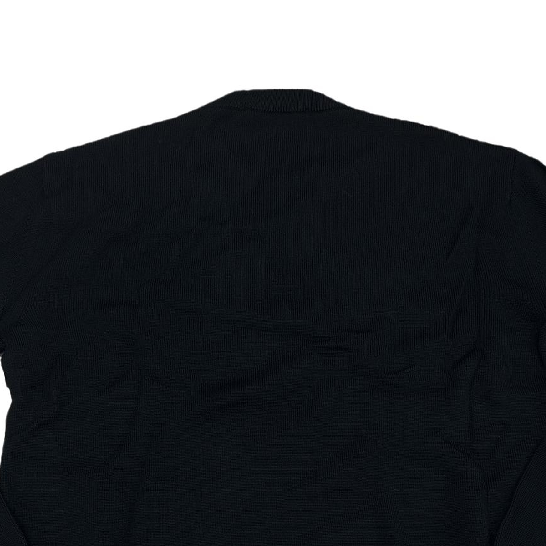 Sizing VERSACE Suéter Negro con Estampado de Logo en el Pecho 1002719-1A01993-BG1B000