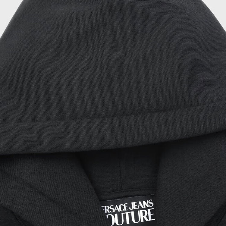 Sizing VERSACE Hoodie Hitam Cetakan Logo 73GAIP04-ECF01P-E899