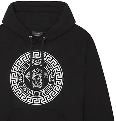 VERSACE Hoodie Sweatshirt Hitam Medusa Letter Print. A89514S-A234889-2B150 Shop VERSACE Hoodie Sweatshirt Hitam Medusa Letter Print. A89514S-A234889-2B150