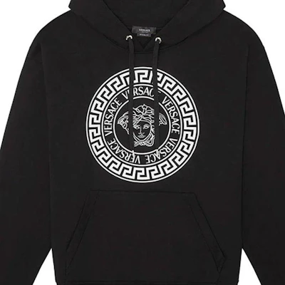 VERSACE Hoodie Sweatshirt Hitam Medusa Letter Print. A89514S-A234889-2B150 Purchase VERSACE Hoodie Sweatshirt Hitam Medusa Letter Print. A89514S-A234889-2B150