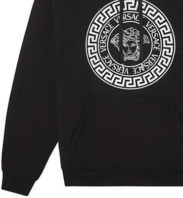 VERSACE Hoodie Sweatshirt Hitam Medusa Letter Print. A89514S-A234889-2B150 Details for VERSACE Hoodie Sweatshirt Hitam Medusa Letter Print. A89514S-A234889-2B150