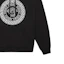 Sizing VERSACE Hoodie Sweatshirt Hitam Medusa Letter Print. A89514S-A234889-2B150