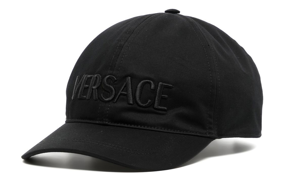 VERSACE  Black Minimalist Fashion Casual Baseball Cap 10015901A059341B000