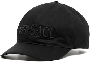 VERSACE Black Minimalist Fashion Casual Baseball Cap 10015901A059341B000 VERSACE Black Minimalist Fashion Casual Baseball Cap 10015901A059341B000