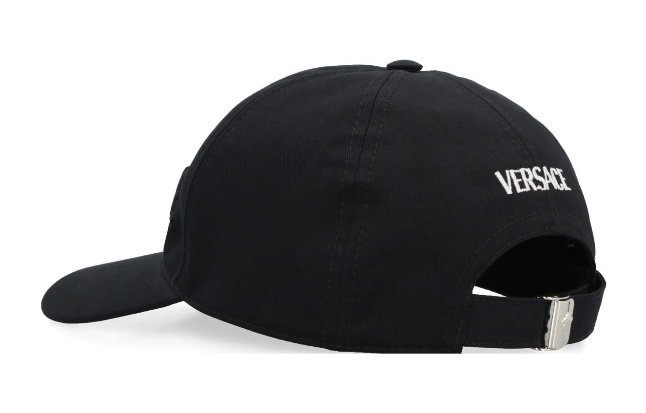 Lookbook VERSACE Gorra de Béisbol Negra Minimalista de Moda Casual 10015901A059341B000