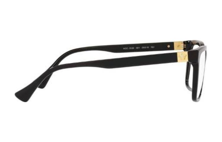 Purchase VERSACE Bingkai Optik Persegi Panjang Hitam dengan Huruf Samping. VE3328GB1