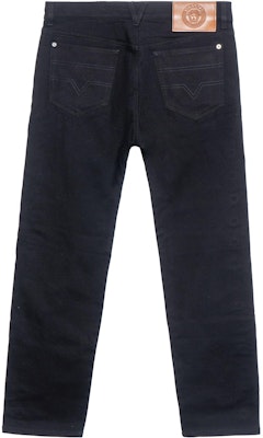 VERSACE 黑色戒環修身休閒牛仔褲 A86007-A232938-A8008 Lookbook VERSACE 黑色戒環修身休閒牛仔褲 A86007-A232938-A8008