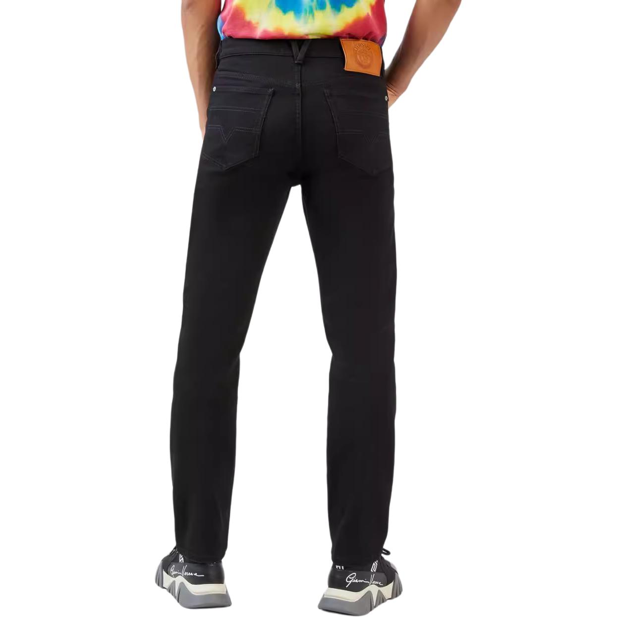 Purchase VERSACE 黑色戒環修身休閒牛仔褲 A86007-A232938-A8008