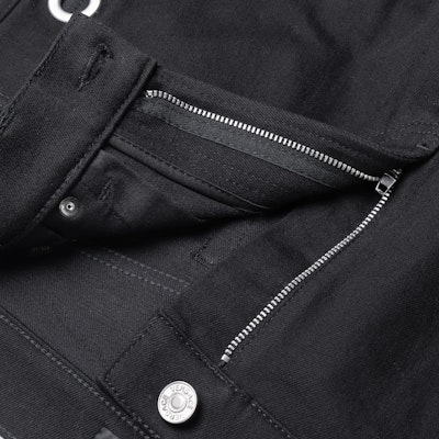 VERSACE 黑色戒環修身休閒牛仔褲 A86007-A232938-A8008 Cheap VERSACE 黑色戒環修身休閒牛仔褲 A86007-A232938-A8008