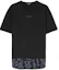 Buy VERSACE Camiseta Negra de Manga Corta con Diseño de Logo Bordado 1013945-1A09484-1B000