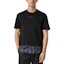 Lookbook VERSACE Camiseta Negra de Manga Corta con Diseño de Logo Bordado 1013945-1A09484-1B000
