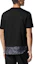 Shop VERSACE Camiseta Negra de Manga Corta con Diseño de Logo Bordado 1013945-1A09484-1B000