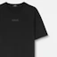 Cheap VERSACE Camiseta Negra de Manga Corta con Diseño de Logo Bordado 1013945-1A09484-1B000