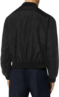 VERSACE Black Solid Color Zip-Up Long Sleeve Jacket 1015726-1A11312-1B000 Purchase VERSACE Black Solid Color Zip-Up Long Sleeve Jacket 1015726-1A11312-1B000