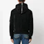 Shop VERSACE Black Solid Color Zipper Detail Long Sleeve Jacket. 1012160-1A08898-1B000