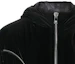 Details for VERSACE Black Solid Color Zipper Detail Long Sleeve Jacket. 1012160-1A08898-1B000