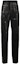 Order VERSACE Black Straight-Leg Letter Print Casual Pants. 1010584-1A07652-1B000