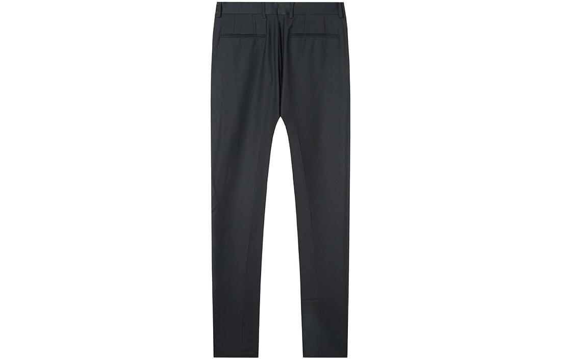 Lookbook VERSACE  Black Straight-Leg Mid-Rise Casual Pants. A80848-A227034-A008