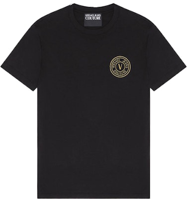 VERSACE 黑色V Logo圓領短袖T恤 E72GAHT04-ECJ00T-EG89 Buy VERSACE 黑色V Logo圓領短袖T恤 E72GAHT04-ECJ00T-EG89