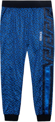 VERSACE 蓝色字母标志针织运动裤 1004199-1A03029-5U040 Buy VERSACE 蓝色字母标志针织运动裤 1004199-1A03029-5U040