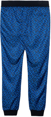 VERSACE 蓝色字母标志针织运动裤 1004199-1A03029-5U040 Lookbook VERSACE 蓝色字母标志针织运动裤 1004199-1A03029-5U040