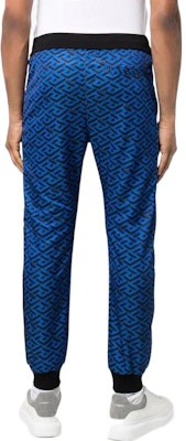 VERSACE 蓝色字母标志针织运动裤 1004199-1A03029-5U040 Purchase VERSACE 蓝色字母标志针织运动裤 1004199-1A03029-5U040