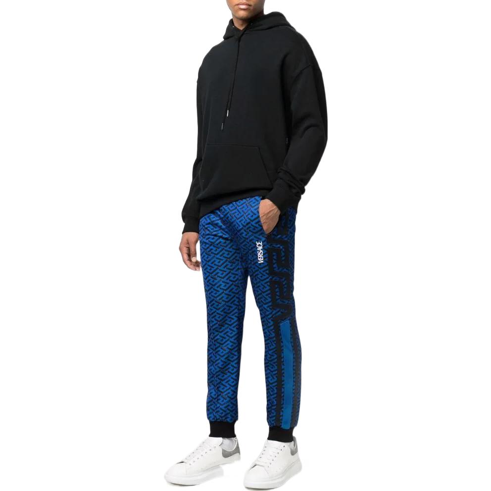 Details for VERSACE 蓝色字母标志针织运动裤 1004199-1A03029-5U040