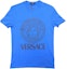 Buy VERSACE 藍色標誌圖案印花圓領T恤 A89497S-A230901-2UB80