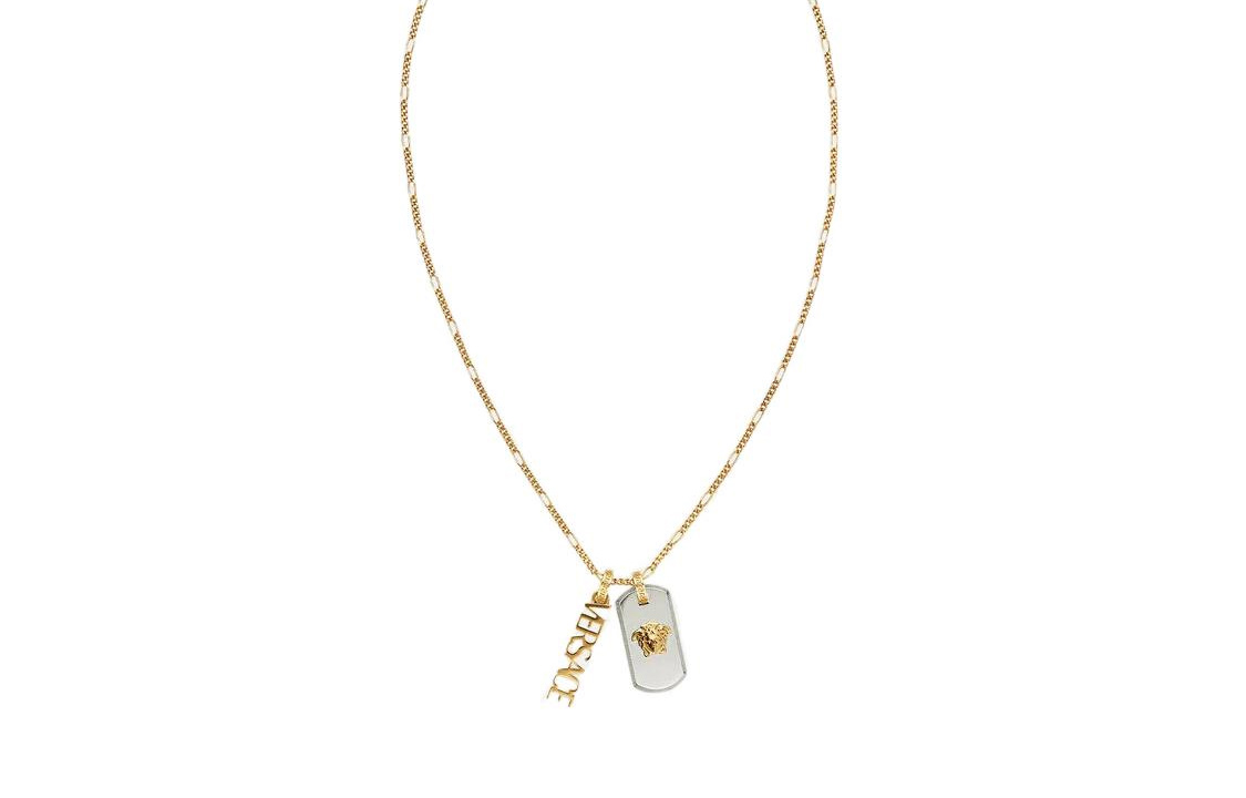 VERSACE  Brass Necklace - Stylish Minimalist Design 1006600-1A00620