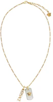 Lookbook VERSACE Brass Necklace - Stylish Minimalist Design 1006600-1A00620