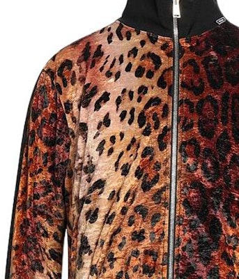 베르사체 브라운 레오파드 프린트 지퍼 업 캐주얼 자켓 A85583-A233958-A7804 Details for 베르사체 브라운 레오파드 프린트 지퍼 업 캐주얼 자켓 A85583-A233958-A7804
