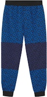 VERSACE Colorblock Knit Jogger Sweatpants - Blue 1004187-1A02920-5U040 VERSACE Colorblock Knit Jogger Sweatpants - Blue 1004187-1A02920-5U040
