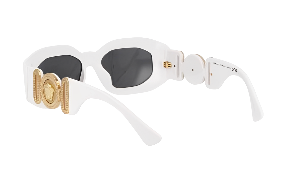 Purchase VERSACE 時尚白色不規則塑膠太陽眼鏡 0VE4425U31487