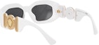 Purchase VERSACE 時尚白色不規則塑膠太陽眼鏡 0VE4425U31487
