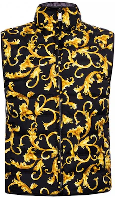 VERSACE Rompi Tanpa Lengan Full Print dengan Resleting - Hitam A80318-A226631-A008 Order VERSACE Rompi Tanpa Lengan Full Print dengan Resleting - Hitam A80318-A226631-A008