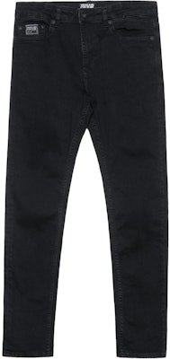 VERSACE FW22 Vaqueros Negros Slim Straight de Tiro Medio 73GAB544-CDW06-906 Buy VERSACE FW22 Vaqueros Negros Slim Straight de Tiro Medio 73GAB544-CDW06-906