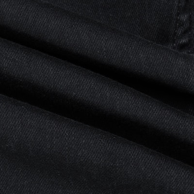 VERSACE FW22 Vaqueros Negros Slim Straight de Tiro Medio 73GAB544-CDW06-906 2