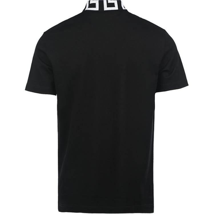 Lookbook 范思哲希腊钥匙刺绣标志短袖POLO衫 A89492-1A04867-2B020