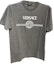 Order VERSACE Grey Logo Print Crewneck T-Shirt. 1012415-1A10745-2EI20