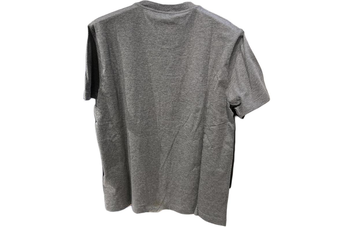 Lookbook VERSACE  Grey Logo Print Crewneck T-Shirt. 1012415-1A10745-2EI20