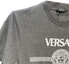 Purchase VERSACE Grey Logo Print Crewneck T-Shirt. 1012415-1A10745-2EI20