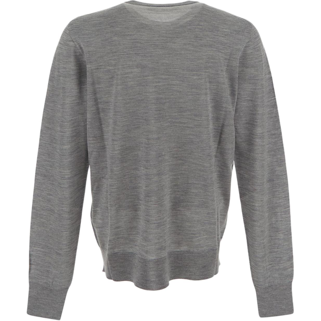 Versace  Grey Solid Logo Crewneck Pullover Sweatshirt Long Sleeve. 1010534-1A07614-1E100 圖 3